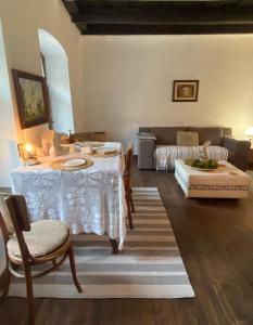 Posedenie v ubytovaní Apartmán Modrý dom 1