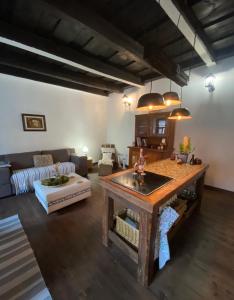 Posedenie v ubytovaní Apartmán Modrý dom 1