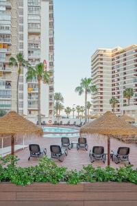 Bazén v ubytování Hotel Santamarta nebo v jeho okolí