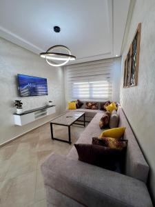 Posezení v ubytování Safari Stay Appart front mer avec piscine