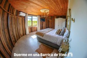 Postel nebo postele na pokoji v ubytování Cava Colchagua Hotel Boutique