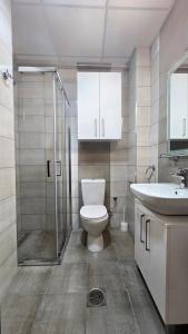 Koupelna v ubytování Apartman Valentina Aqua Park