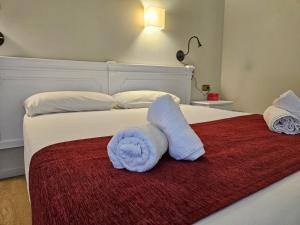 Voodi või voodid majutusasutuse Hotel Pere D'Urg 3000 toas