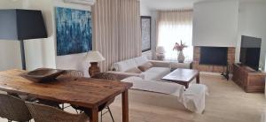A television and/or entertainment centre at casa santa caterina