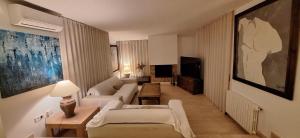A television and/or entertainment centre at casa santa caterina