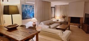 A seating area at casa santa caterina