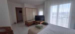 A television and/or entertainment centre at casa santa caterina