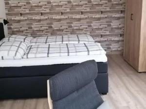 Vuode tai vuoteita majoituspaikassa Pension AdlerHorst