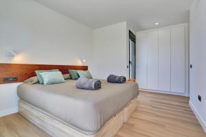 Ένα ή περισσότερα κρεβάτια σε δωμάτιο στο Villa Dorada del Roque