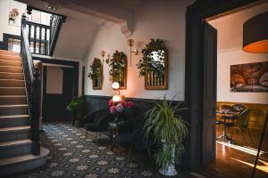 Posezení v ubytování HOTEL DES DAUPHINS
