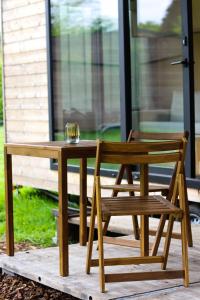 Patio nebo venkovní prostory v ubytování Tiny House in the Nature of Bruges