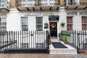 Facaden eller indgangen til Belmont Hotel