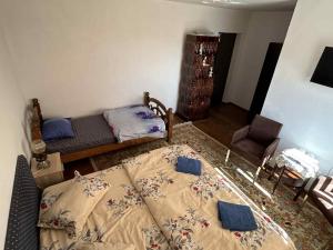 Postel nebo postele na pokoji v ubytování Casa Maksai
