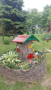 A garden outside Bozsoki Pihenő