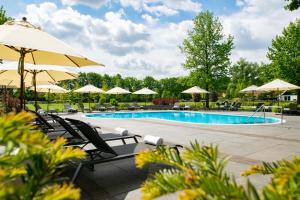 Bazén v ubytování Fletcher Parkhotel De Wiemsel nebo v jeho okolí