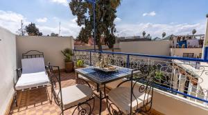 Balkón nebo terasa v ubytování Riad 4 Jardins & Spa
