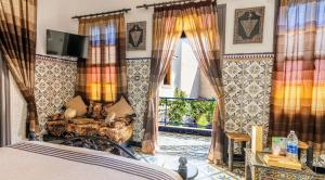 Posezení v ubytování Riad 4 Jardins & Spa