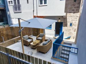 Balkón nebo terasa v ubytování Albertina Carlos Alberto by Aspasios