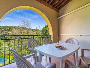 Balkón nebo terasa v ubytování Apartment Les Rivages de Coudoulière-7 by Interhome