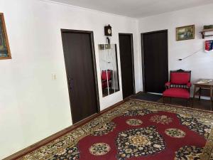 Posezení v ubytování Casa Maksai