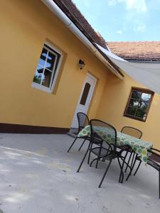 Kawasan patio atau luaran di Gólyaház
