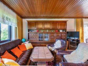 TV a/nebo společenská místnost v ubytování Holiday Home Zeitlos by Interhome