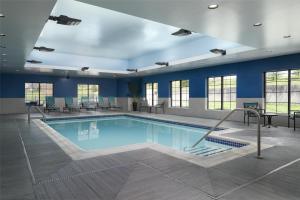 Bazén v ubytování Hampton Inn & Suites Yonkers - Westchester nebo v jeho okolí