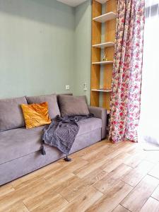 Posezení v ubytování Helihome Apartment Tbilisi