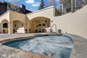 a swimming pool in the backyard of a house at Beaver Creek West 26 in Avon