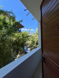 Balkón nebo terasa v ubytování Gogo Apartment