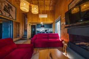 Khu vực ghế ngồi tại Say Resort Bungalov