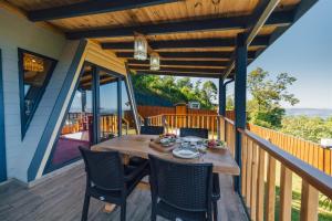 Ban công/sân hiên tại Say Resort Bungalov