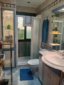 Ένα μπάνιο στο Casa Paz