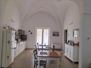 Kuchyň nebo kuchyňský kout v ubytování B&B Sideris in Salento
