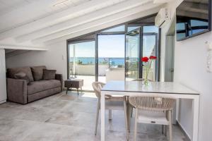 Posezení v ubytování UpArtments
