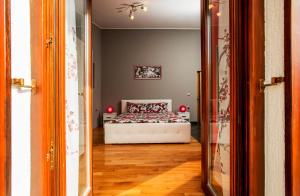 Postel nebo postele na pokoji v ubytování Ava apartmani