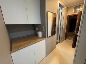 Kuchyň nebo kuchyňský kout v ubytování Sara City Center + 19 fotografií
