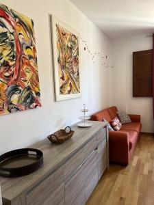 Posezení v ubytování Palazzo Augusteo Apartment