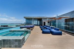 La alberca dentro o cerca de NWTs - Estudios con vista lateral al mar en Maceió III