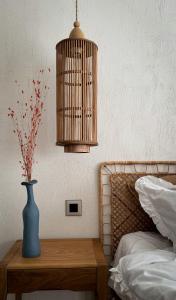 เตียงในห้องที่ Stylish Retreat in Sofia +15 ภาพ