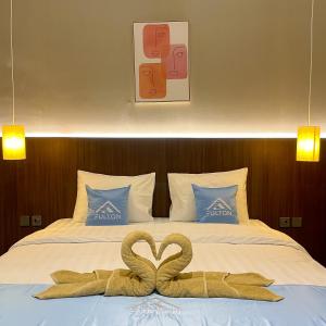 Ένα ή περισσότερα κρεβάτια σε δωμάτιο στο Luxury Modern Private Pool Villa +10 φωτογραφίες