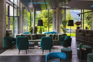 Posezení v ubytování DION Hotel Wattens