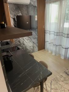 Χώρος καθιστικού στο Apartmani Petrovac