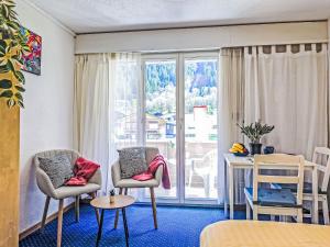 Studio BeKb-Gebäude Apt- G by Interhome的休息区