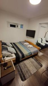Krevet ili kreveti u jedinici u objektu Apartment Allapera