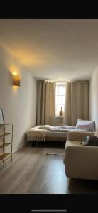 Voodi või voodid majutusasutuse Guesthouse Schärding toas