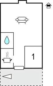 Půdorys ubytování Apartment Blåvandvej Blåvand Iv