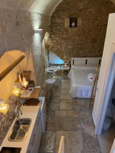 Koupelna v ubytování Agrimi b&b