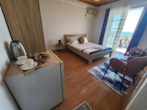 Postel nebo postele na pokoji v ubytování Adriatic Sea View Rooms