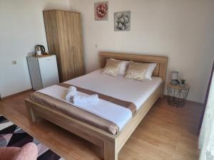 Postel nebo postele na pokoji v ubytování Adriatic Sea View Rooms